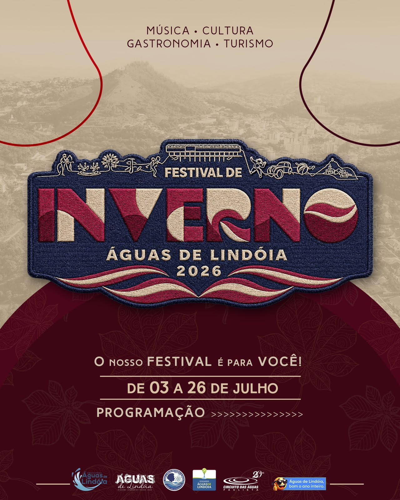 Festival de Inverno no Circuito das Águas Paulista